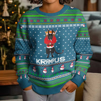 Merry Krampus Christmas Kid Ugly Christmas Sweater Xmas Holiday Patterns - Wonder Print Shop