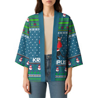 Merry Krampus Christmas Kimono Xmas Holiday Patterns - Wonder Print Shop
