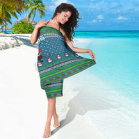 Merry Krampus Christmas Sarong Xmas Holiday Patterns - Wonder Print Shop