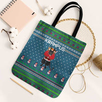 Merry Krampus Christmas Tote Bag Xmas Holiday Patterns - Wonder Print Shop