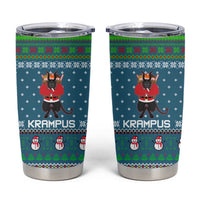 Merry Krampus Christmas Tumbler Cup Xmas Holiday Patterns - Wonder Print Shop