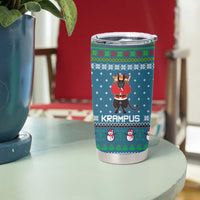 Merry Krampus Christmas Tumbler Cup Xmas Holiday Patterns - Wonder Print Shop