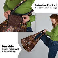 Turkey And WIne Christmas Grocery Bag Xmas Holiday Patterns - Wonder Print Shop