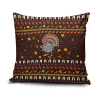 Turkey And WIne Christmas Pillow Cover Xmas Holiday Patterns - Wonder Print Shop