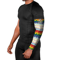 Have A Super Gay Holiday Christmas Arm Sleeves Xmas Holiday Patterns - Wonder Print Shop