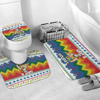 Have A Super Gay Holiday Christmas Bathroom Set Xmas Holiday Patterns - Wonder Print Shop