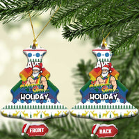 Have A Super Gay Holiday Christmas Ceramic Ornament Xmas Holiday Patterns - Wonder Print Shop