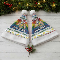 Have A Super Gay Holiday Christmas Santa Hat Xmas Holiday Patterns - Wonder Print Shop
