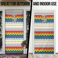Have A Super Gay Holiday Christmas Door Cover Xmas Holiday Patterns - Wonder Print Shop
