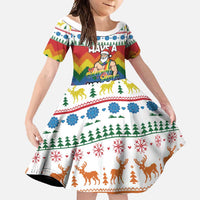 Have A Super Gay Holiday Christmas Family Matching Off Shoulder Maxi Dress and Hawaiian Shirt Xmas Holiday Patterns - Wonder Print Shop