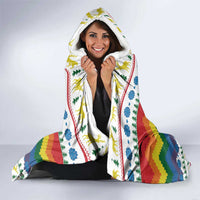 Have A Super Gay Holiday Christmas Hooded Blanket Xmas Holiday Patterns - Wonder Print Shop