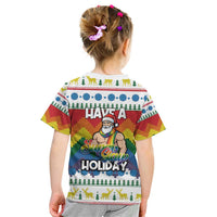 Have A Super Gay Holiday Christmas Kid T Shirt Xmas Holiday Patterns - Wonder Print Shop