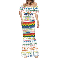 Have A Super Gay Holiday Christmas Mermaid Dress Xmas Holiday Patterns - Wonder Print Shop