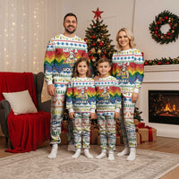 Have A Super Gay Holiday Christmas Pajama Set Xmas Holiday Patterns - Wonder Print Shop