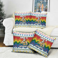 Have A Super Gay Holiday Christmas Pillow Cover Xmas Holiday Patterns - Wonder Print Shop