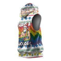 Have A Super Gay Holiday Christmas Sleeveless Hoodie Xmas Holiday Patterns - Wonder Print Shop