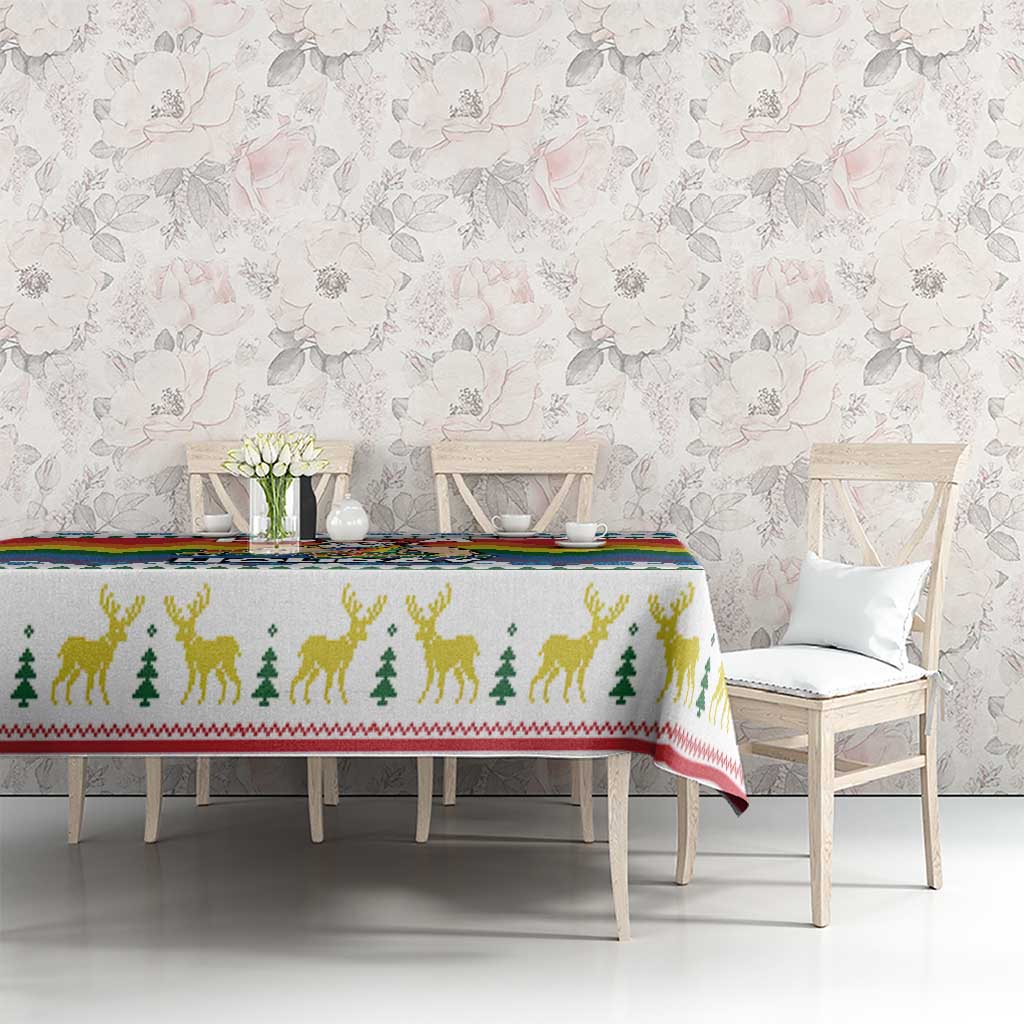 Have A Super Gay Holiday Christmas Tablecloth Xmas Holiday Patterns - Wonder Print Shop