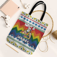 Have A Super Gay Holiday Christmas Tote Bag Xmas Holiday Patterns - Wonder Print Shop