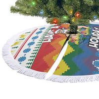 Have A Super Gay Holiday Christmas Tree Skirt Xmas Holiday Patterns - Wonder Print Shop