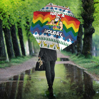 Have A Super Gay Holiday Christmas Umbrella Xmas Holiday Patterns - Wonder Print Shop