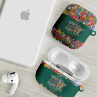 Home Sweet Home Minnesota Flower Xmas Christmas AirPods Case Xmas Holiday Patterns - Wonder Print Shop