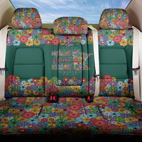 Home Sweet Home Minnesota Flower Xmas Christmas Back Car Seat Cover Xmas Holiday Patterns - Wonder Print Shop