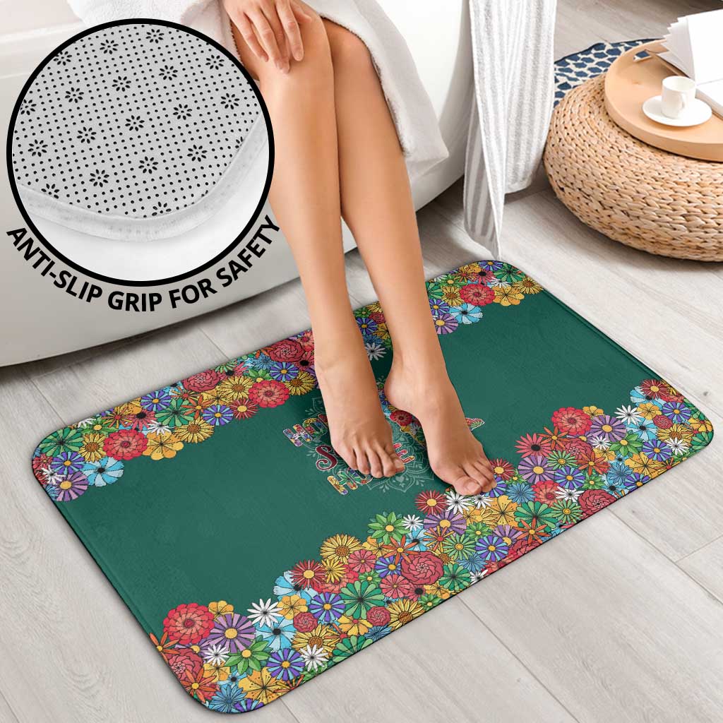 Home Sweet Home Minnesota Flower Xmas Christmas Bathroom Set Xmas Holiday Patterns - Wonder Print Shop