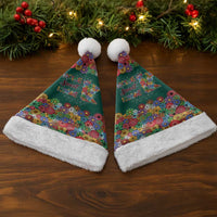 Home Sweet Home Minnesota Flower Xmas Christmas Santa Hat Xmas Holiday Patterns - Wonder Print Shop