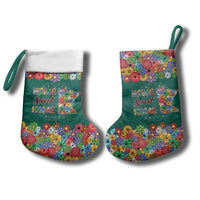 Home Sweet Home Minnesota Flower Xmas Christmas Stocking Xmas Holiday Patterns - Wonder Print Shop