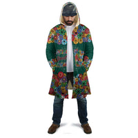 Home Sweet Home Minnesota Flower Xmas Christmas Cloak Xmas Holiday Patterns - Wonder Print Shop