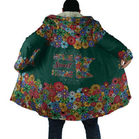Home Sweet Home Minnesota Flower Xmas Christmas Cloak Xmas Holiday Patterns - Wonder Print Shop