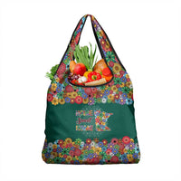 Home Sweet Home Minnesota Flower Xmas Christmas Grocery Bag Xmas Holiday Patterns - Wonder Print Shop