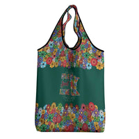Home Sweet Home Minnesota Flower Xmas Christmas Grocery Bag Xmas Holiday Patterns - Wonder Print Shop