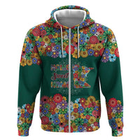 Home Sweet Home Minnesota Flower Xmas Christmas Hoodie Xmas Holiday Patterns - Wonder Print Shop
