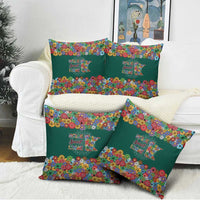 Home Sweet Home Minnesota Flower Xmas Christmas Pillow Cover Xmas Holiday Patterns - Wonder Print Shop