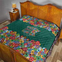 Home Sweet Home Minnesota Flower Xmas Christmas Quilt Xmas Holiday Patterns - Wonder Print Shop