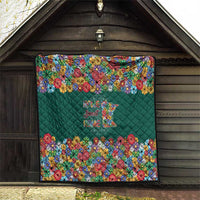 Home Sweet Home Minnesota Flower Xmas Christmas Quilt Xmas Holiday Patterns - Wonder Print Shop