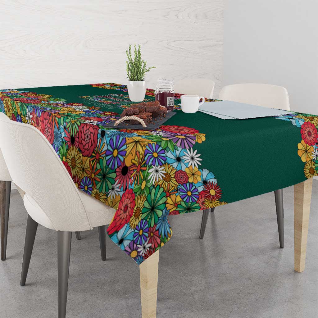 Home Sweet Home Minnesota Flower Xmas Christmas Tablecloth Xmas Holiday Patterns - Wonder Print Shop