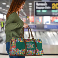 Home Sweet Home Minnesota Flower Xmas Christmas Travel Bag Xmas Holiday Patterns - Wonder Print Shop