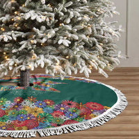 Home Sweet Home Minnesota Flower Xmas Christmas Tree Skirt Xmas Holiday Patterns - Wonder Print Shop