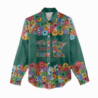 Home Sweet Home Minnesota Flower Xmas Christmas Women Casual Shirt Xmas Holiday Patterns - Wonder Print Shop