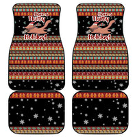 Have A Nutty Holiday Christmas Car Mats Xmas Holiday Patterns - Wonder Print Shop
