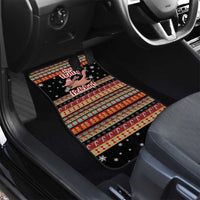 Have A Nutty Holiday Christmas Car Mats Xmas Holiday Patterns - Wonder Print Shop
