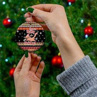 Have A Nutty Holiday Christmas Ceramic Ornament Xmas Holiday Patterns - Wonder Print Shop