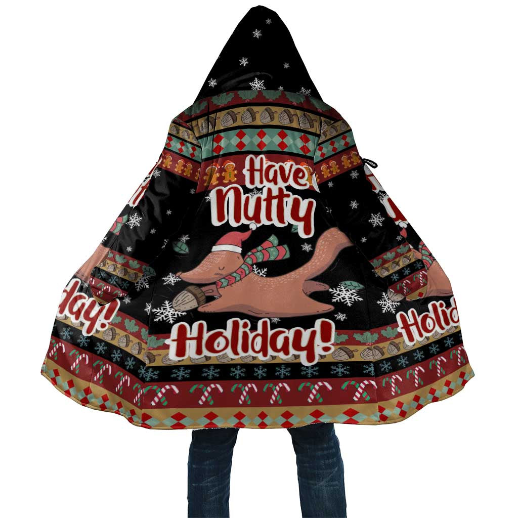 Have A Nutty Holiday Christmas Cloak Xmas Holiday Patterns - Wonder Print Shop