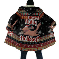 Have A Nutty Holiday Christmas Cloak Xmas Holiday Patterns - Wonder Print Shop