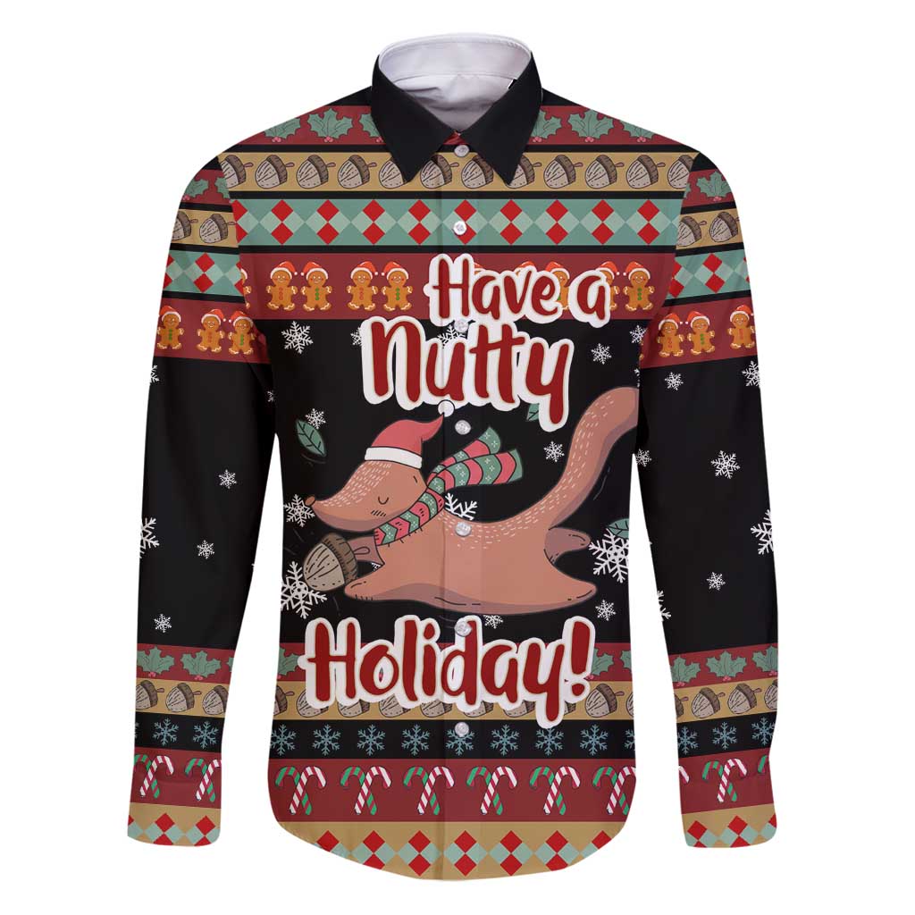 Have A Nutty Holiday Christmas Family Matching Puletasi and Hawaiian Shirt Xmas Holiday Patterns - Wonder Print Shop