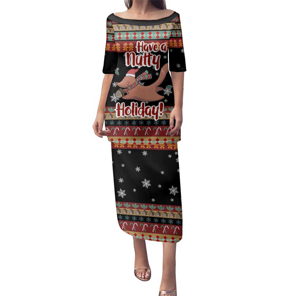 Have A Nutty Holiday Christmas Family Matching Puletasi and Hawaiian Shirt Xmas Holiday Patterns - Wonder Print Shop