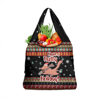 Have A Nutty Holiday Christmas Grocery Bag Xmas Holiday Patterns - Wonder Print Shop