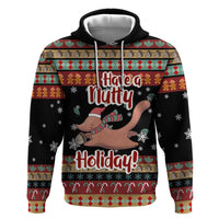 Have A Nutty Holiday Christmas Hoodie Xmas Holiday Patterns - Wonder Print Shop